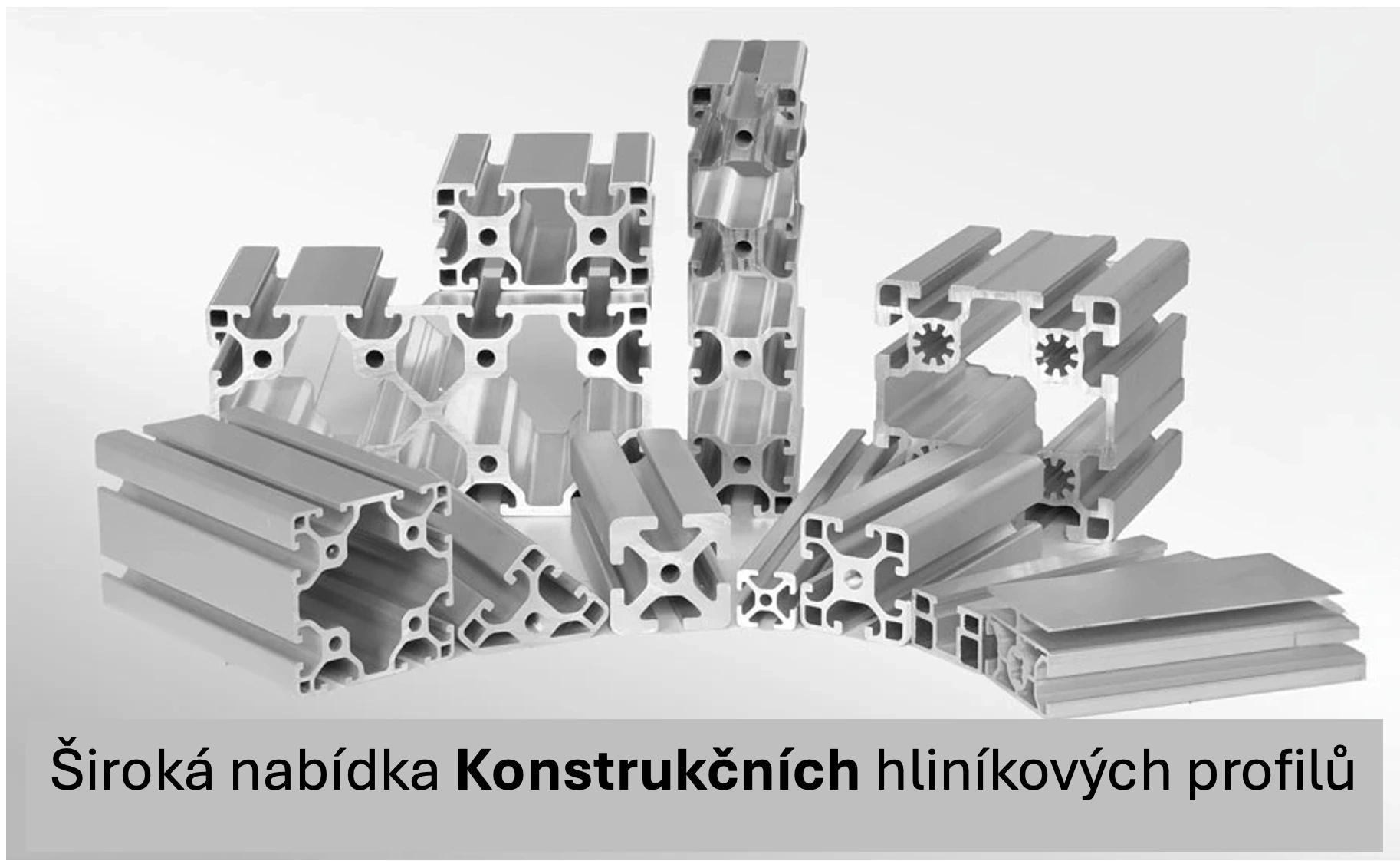 Konstrukční modulární hliníkový profil