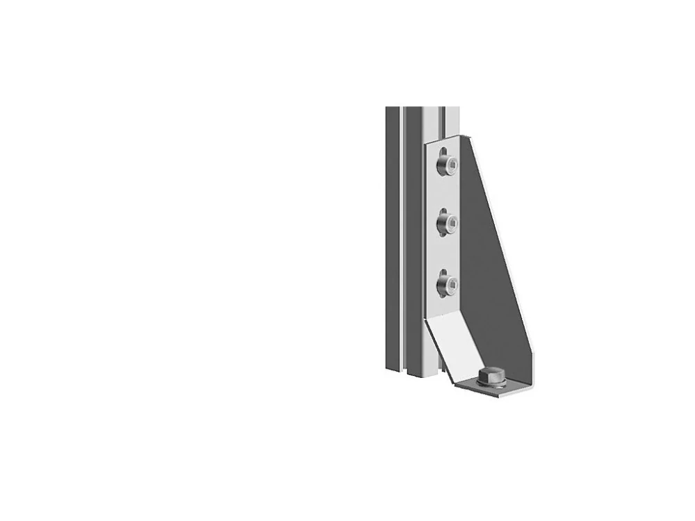 Držák podlahový ALU 200